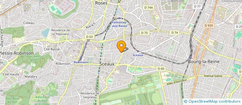 localisation de l'entreprise BOTA LOCA à SCEAUX