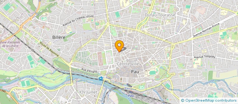 localisation de l'entreprise BOTAFF à PAU
