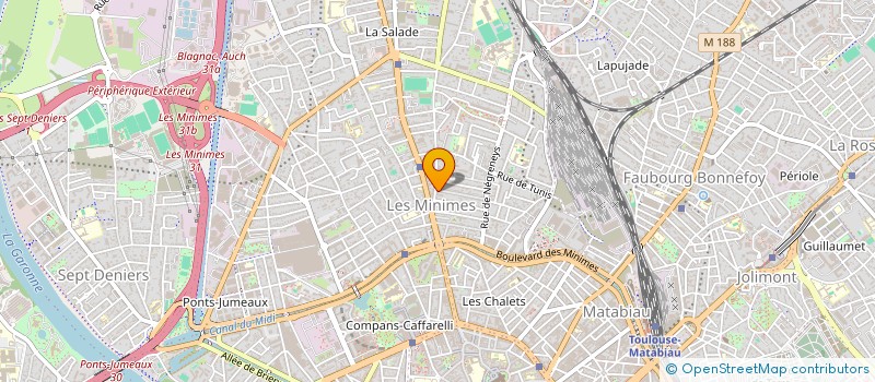 localisation de l'entreprise BOTAFOGO à TOULOUSE