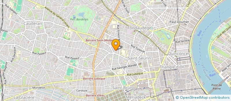 localisation de l'entreprise BOTAGER  BORDEAUX