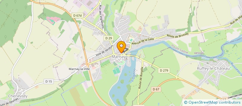 localisation de l'entreprise BOTALES GROUP  MARNAY