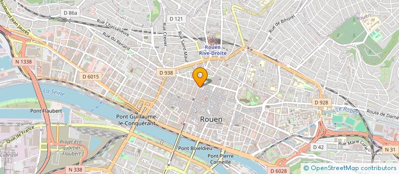 localisation de l'entreprise BOTAN à ROUEN