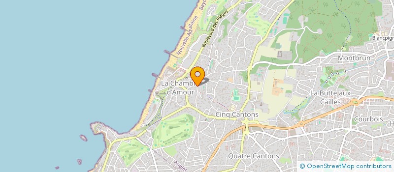 localisation de l'entreprise BOTANIC  ANGLET