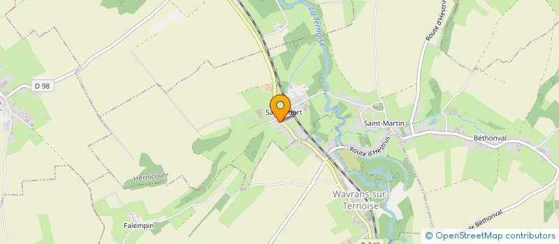 localisation de l'entreprise BOTANICA  HERNICOURT