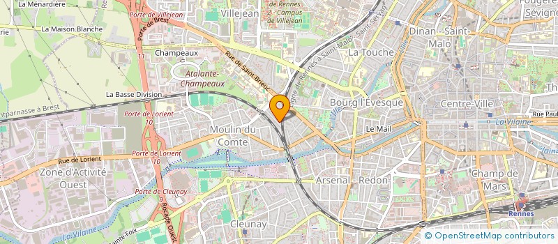 localisation de l'entreprise BOTANIK GARDEN à RENNES