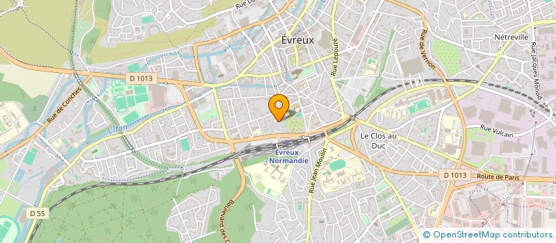 localisation de l'entreprise BOTANIQUE  EVREUX