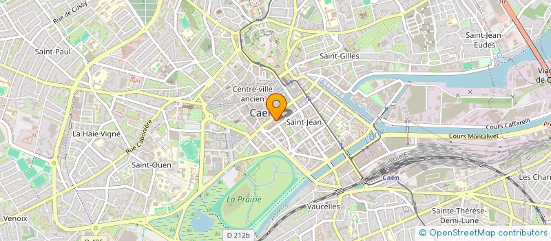 localisation de l'entreprise BOTANIQUE ET SANTE à CAEN