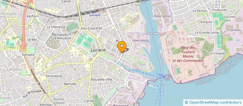 localisation de l'entreprise BOTANSTUDIO à LORIENT