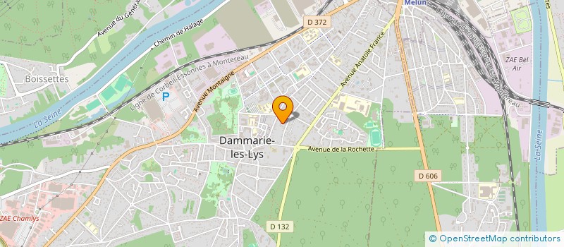 localisation de l'entreprise BOTAUH CONSULTING à DAMMARIE-LES-LYS