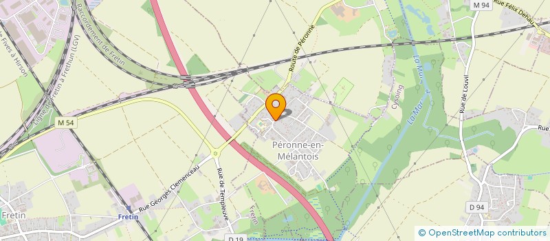 localisation de l'entreprise BOTAVARA à PERONNE-EN-MELANTOIS