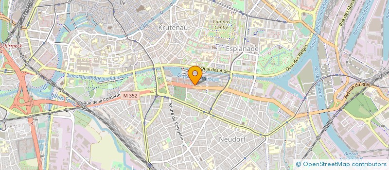 localisation de l'entreprise BOTCRYPTO à STRASBOURG
