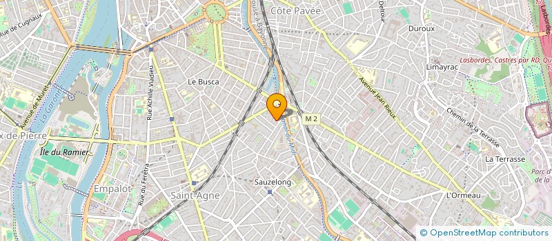 localisation de l'entreprise BOTDESIGN à TOULOUSE