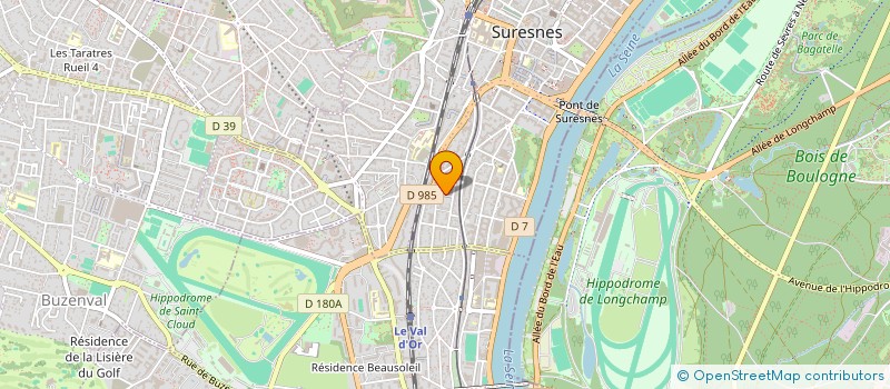 localisation de l'entreprise BOTE CONSTRUCTION à SURESNES