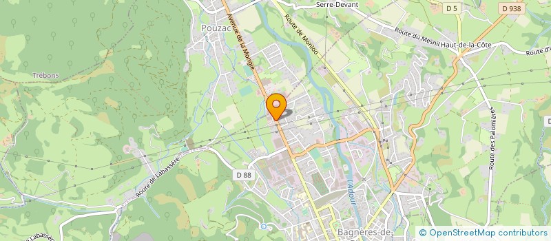 localisation de l'entreprise BOTELLA  BAGNERES-DE-BIGORRE