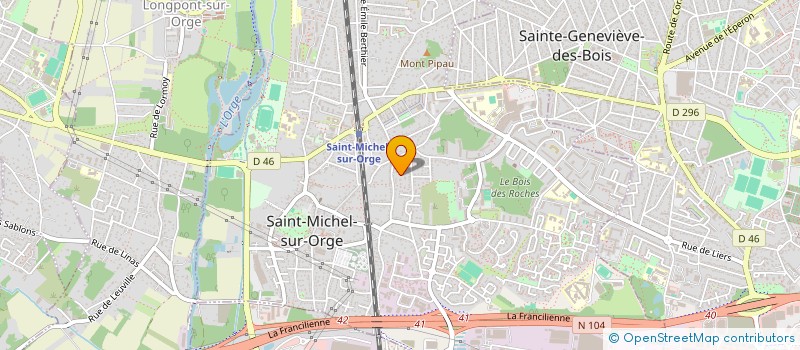 localisation de l'entreprise BOTEREL à SAINT-MICHEL-SUR-ORGE