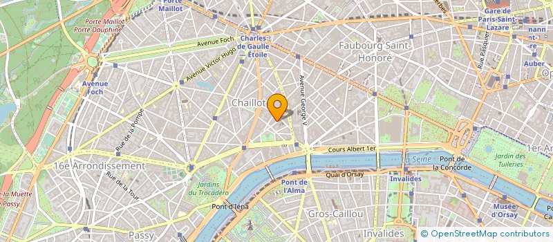 localisation de l'entreprise BOTEX INTERNATIONAL  PARIS