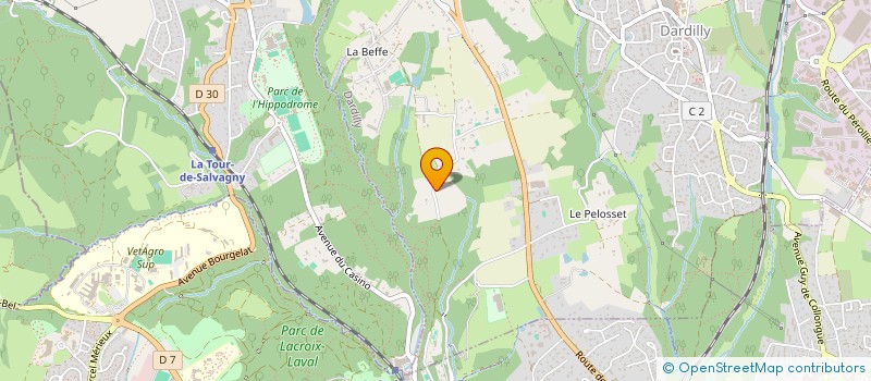 localisation de l'entreprise BOTH IMMOBILIER  DARDILLY