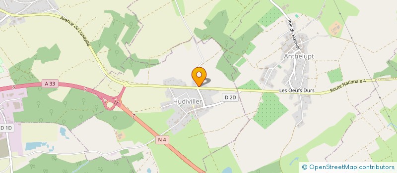 localisation de l'entreprise BOTH RENOVATION  HUDIVILLER