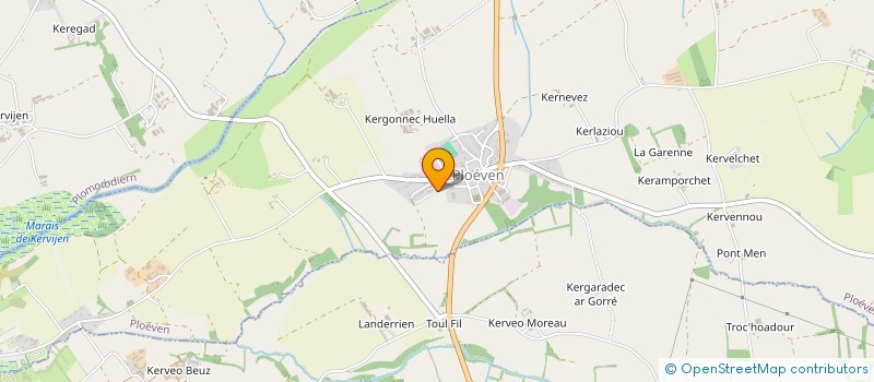 localisation de l'entreprise BOTHOREL MARZIN  PLOEVEN