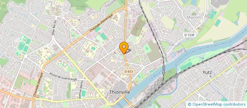 localisation de l'entreprise BOTI 2 à THIONVILLE