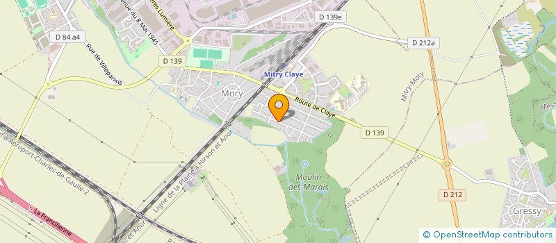 localisation de l'entreprise BOTICAS INVEST  MITRY-MORY