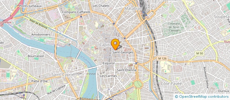 localisation de l'entreprise BOTIGUE  TOULOUSE