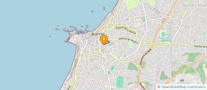 localisation de l'entreprise BOTIKA à BIARRITZ