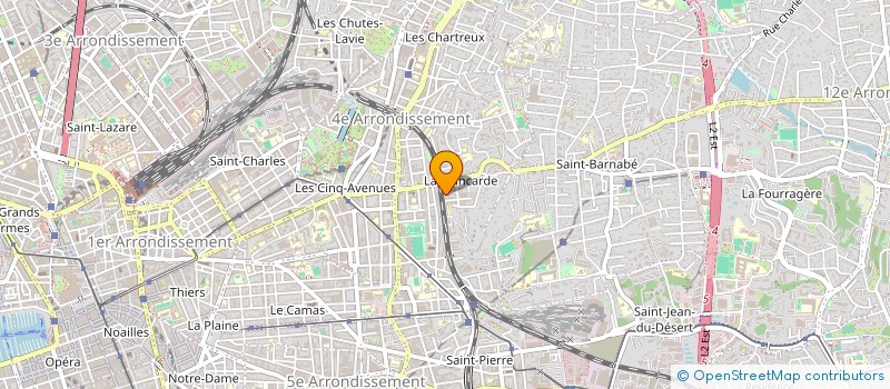 localisation de l'entreprise BOTINELLY à MARSEILLE