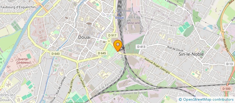localisation de l'entreprise BOTOIT à DOUAI