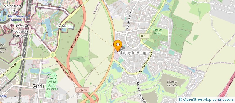 localisation de l'entreprise BOTRA à MAGNY-LE-HONGRE