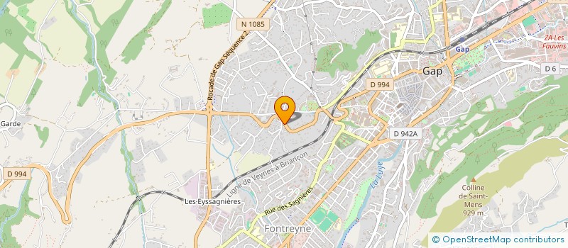 localisation de l'entreprise BOTREL à GAP