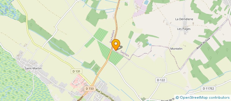 localisation de l'entreprise BOTRUM  SAINTE-GEMME