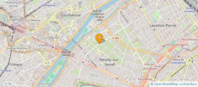 localisation de l'entreprise BOTS2SHOP à NEUILLY-SUR-SEINE