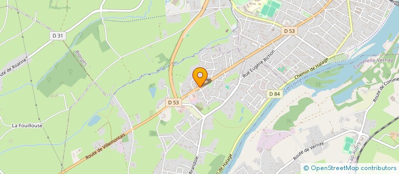 localisation de l'entreprise BOTSAV  VILLEREST