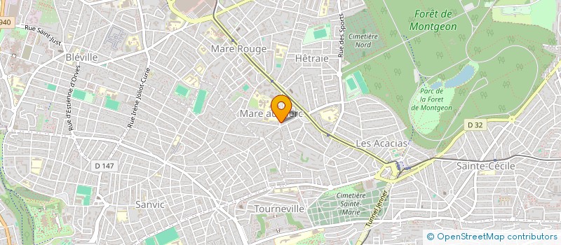 localisation de l'entreprise BOTTE à LE HAVRE