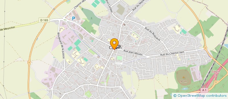 localisation de l'entreprise BOTTE A PIZZA à CARVIN