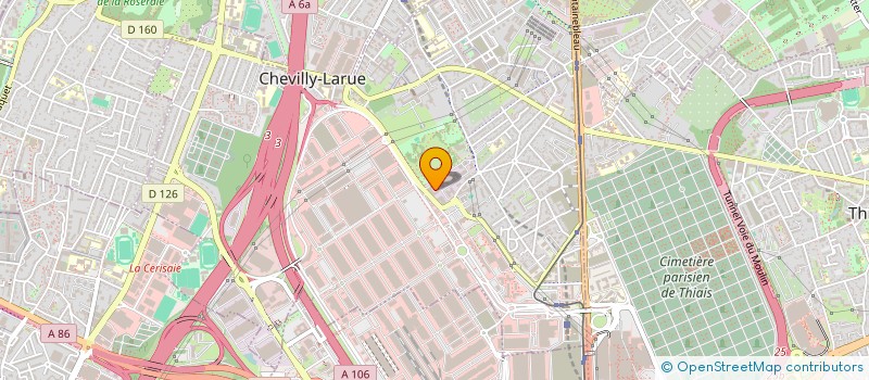 localisation de l'entreprise BOTTE FONDATIONS- SEP TELT - AVRIEUX SG  CHEVILLY-LARUE