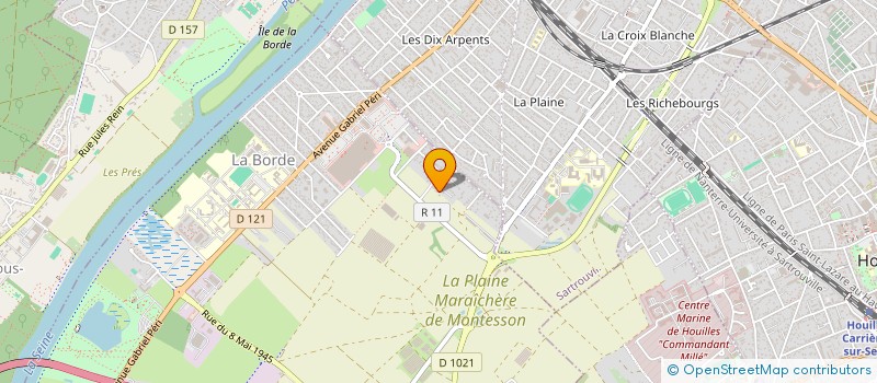 localisation de l'entreprise BOTTEGA  MONTESSON