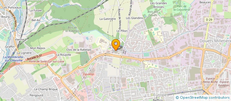 localisation de l'entreprise BOTTEGA BASTIANO à SAINT-CYR-SUR-LOIRE