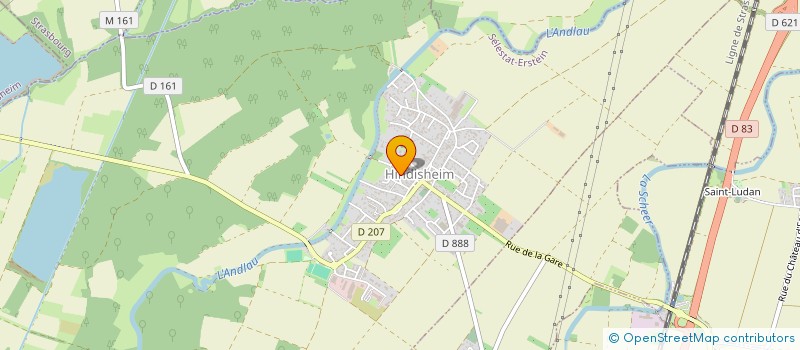 localisation de l'entreprise BOTTEMER  HINDISHEIM