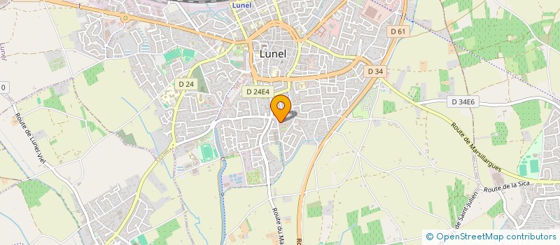 localisation de l'entreprise BOTTI SARL  LUNEL