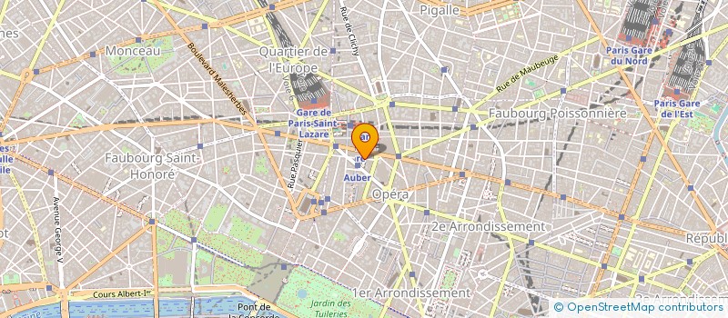 localisation de l'entreprise BOTTIER AUBER à PARIS