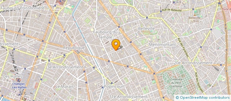 localisation de l'entreprise BOTTIGLIERA ARTIGIANALE  PARIS