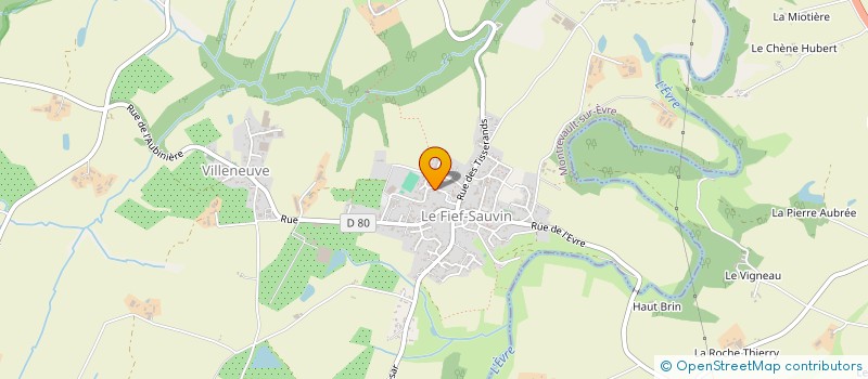 localisation de l'entreprise BOTTIMMO  MAUGES-SUR-LOIRE