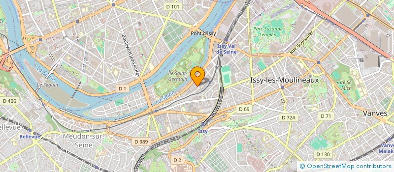 localisation de l'entreprise BOTTLING HOLDING FRANCE SAS à ISSY-LES-MOULINEAUX