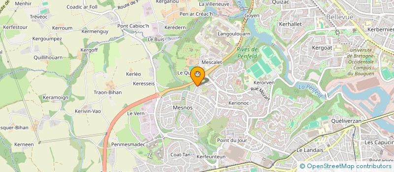 localisation de l'entreprise BOTTY  BREST