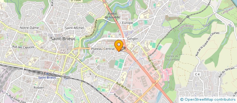 localisation de l'entreprise BOTZ DIMITRI ET DAMPURE ALEXANDRA à SAINT-BRIEUC