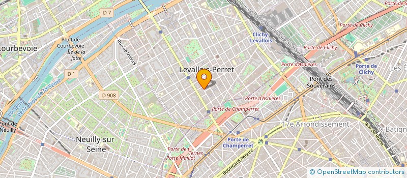 localisation de l'entreprise BOU-BOU à LEVALLOIS-PERRET
