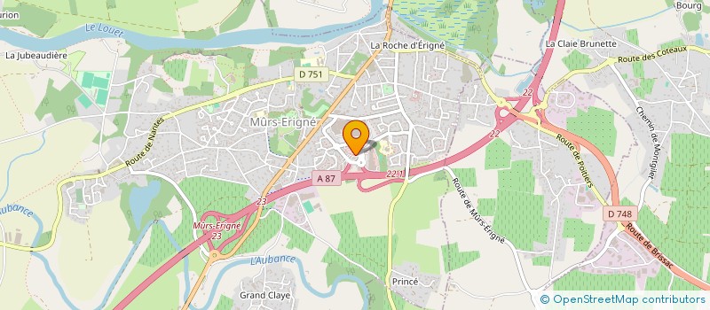 localisation de l'entreprise BOU-BOU MURS-ERIGNE  MURS-ERIGNE