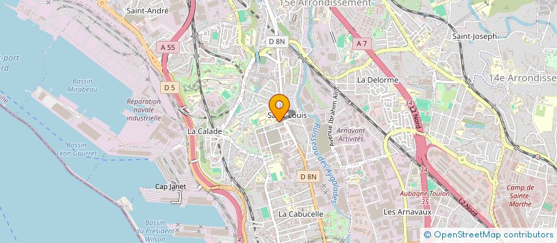 localisation de l'entreprise BOU'SOL à MARSEILLE